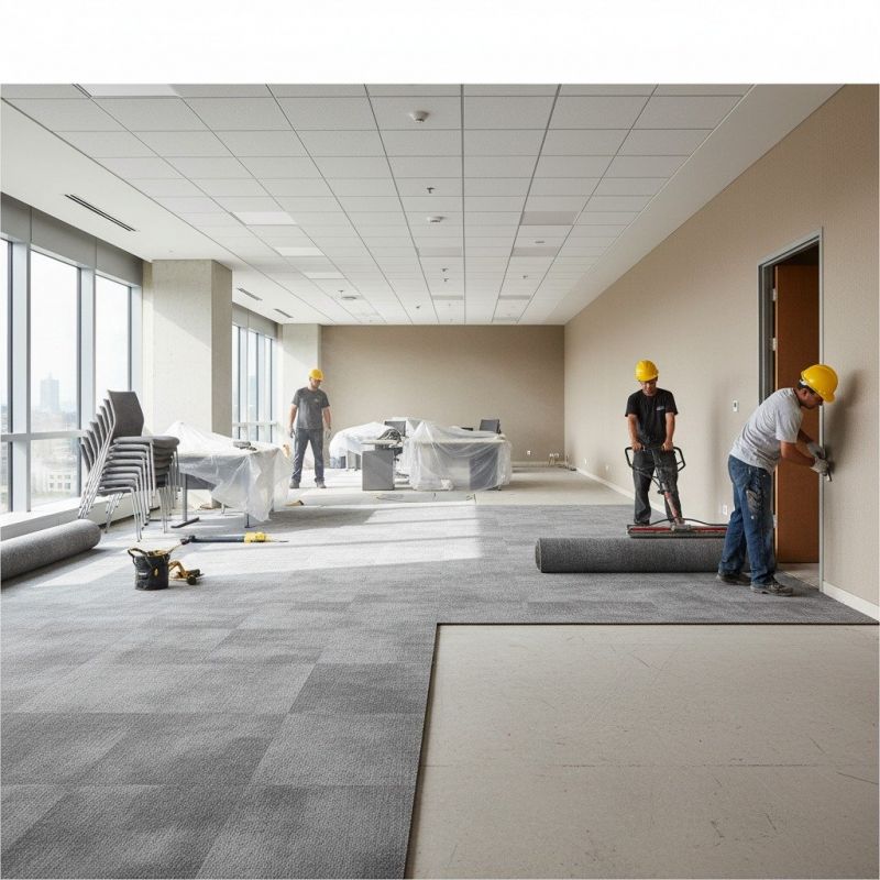 Our team working on Flooring Service projects in Acton, MA