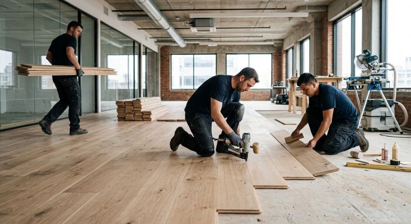 Commercial Hardwood Service in Melrose, MA