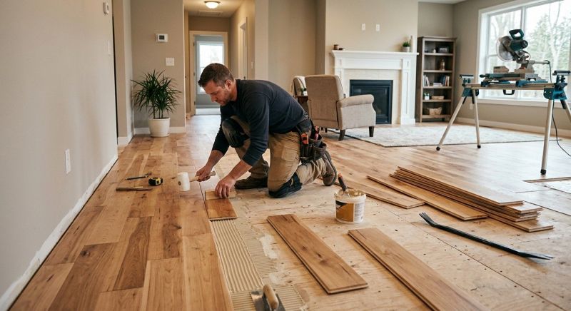 Engineered Wood Installation in Acton, MA
