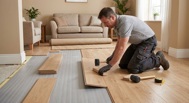 Laminate Floor Installation in Andover, MA