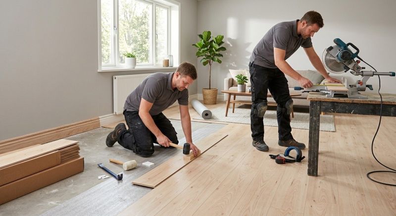 Laminate Floor Installation in Cambridge, MA
