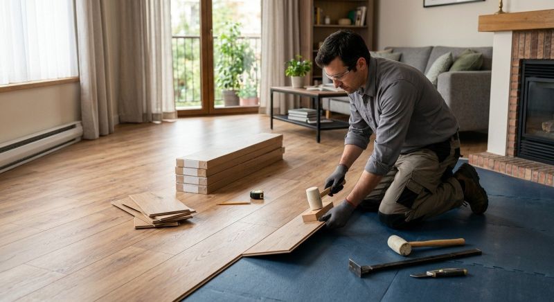 Laminate Floor Installation in Concord, MA