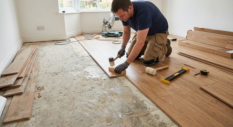 Laminate Floor Installation in Litchfield, NH
