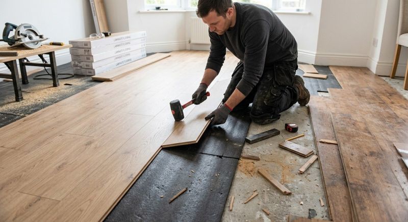 Laminate Floor Replacement in Methuen, MA