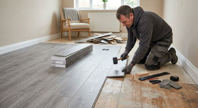 Laminate Floor Replacement in Wilmington, MA