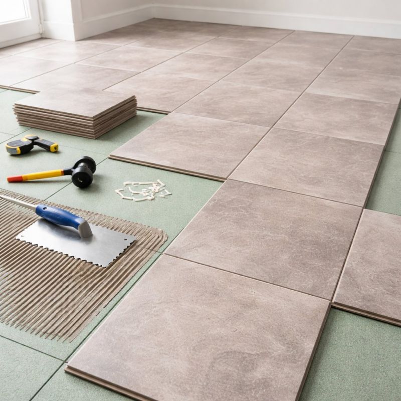 Laminate Tile Installation in Acton, MA
