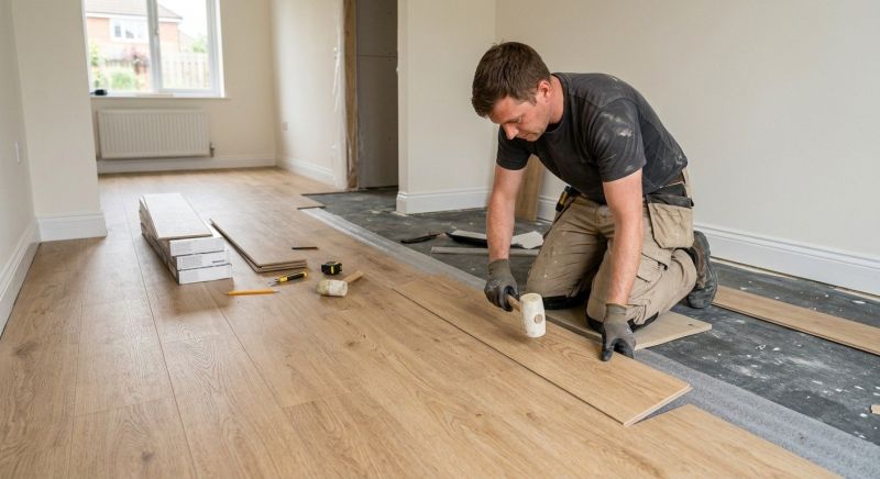 Linoleum Floor Installation in Medford, MA