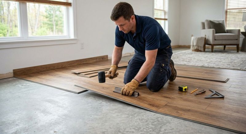 Luxury Vinyl Tile Installation in Essex County, MA