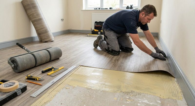 Sheet Flooring Installation in Lexington, MA