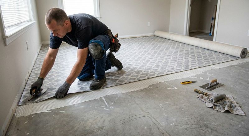 Sheet Flooring Installation in Lincoln, MA