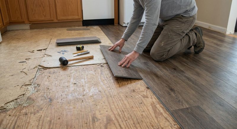 Vinyl Flooring Installation in Westminster, MA