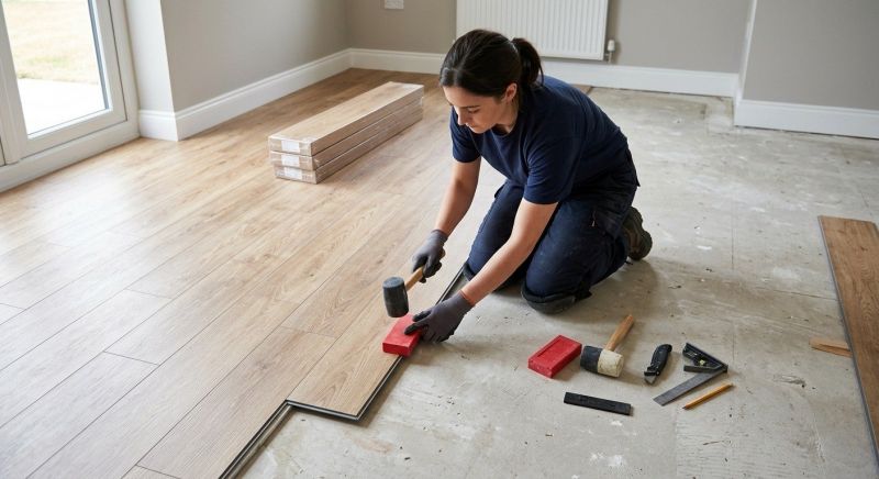 Vinyl Plank Floor Installation in Acton, MA