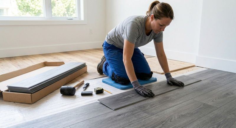Vinyl Tile Replacement in Acton, MA
